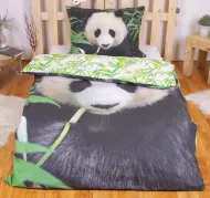 Bavlněné povlečení - Panda - 140 x 200 cm + 70 x 90 cm - JERRY FABRICS