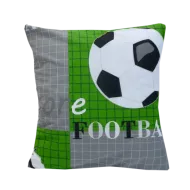Povlak na polštářek - bavlněné fotbal - 40 x 40 cm - Stanex (LS184)