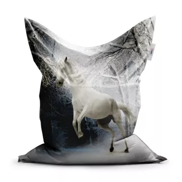 Sedací vak Classic Bílý kůň - Sablio