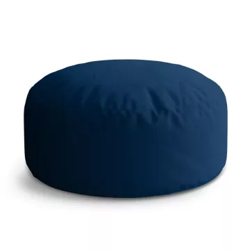Kulatý taburet Circle Námořní modrá: 40x50 cm - Sablio