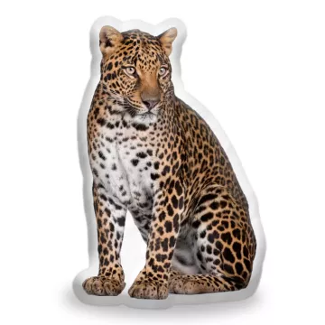 3D polštář ve tvaru Jaguár