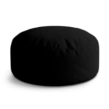 Kulatý taburet Circle Černá: 40x50 cm - Sablio
