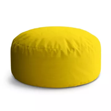 Kulatý taburet Circle Žlutá: 40x50 cm - Sablio
