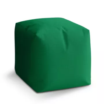Taburet Kostka Bledě zelená: 40x40x40 cm - Sablio