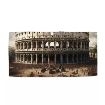Ručník s potiskem Řím Koloseum Legie - Sablio