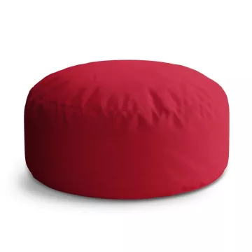 Kulatý taburet Circle Červená cherry: 40x50 cm - Sablio