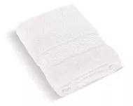Froté ručník 50x100cm proužek 450g bílá