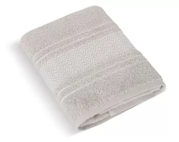 Froté ručník Mozaika 50x100cm 550g béžová