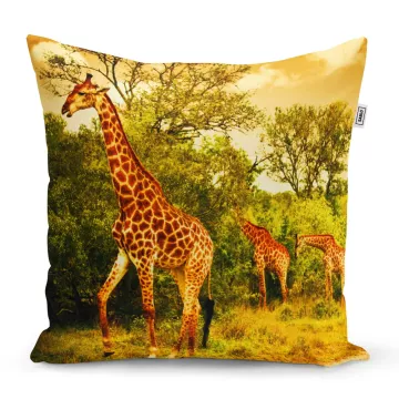 Dekorační polštář Žirafy - Sablio