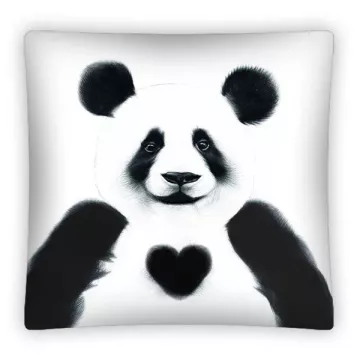 Povlak na polštářek - Panda micro - 40 x 40 cm - Detexpol