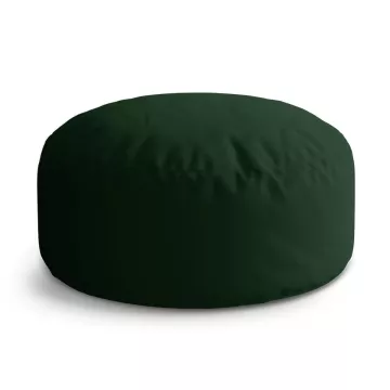 Kulatý taburet Circle Lesní zelená: 40x50 cm - Sablio