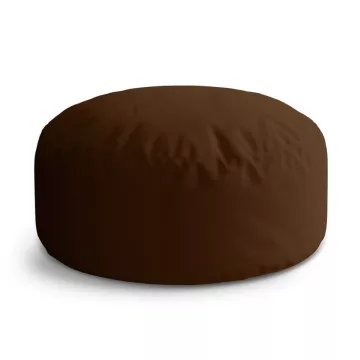 Kulatý taburet Circle Čokoládově hnědá: 40x50 cm - Sablio