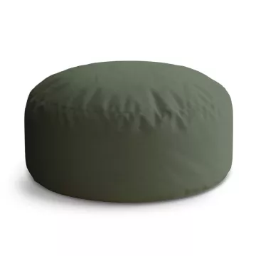 Kulatý taburet Circle Vojenská zelená 2: 40x50 cm - Sablio